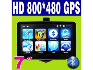 car gps navigation bluetooth touch screen system new  