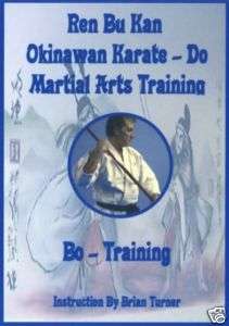 Basic Bo/Staff Training DVD   Including Kata & 2 Person  