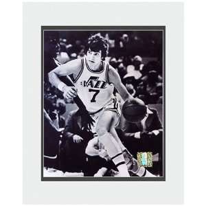   File New Orleans Jazz Pete Maravich Matted Photo