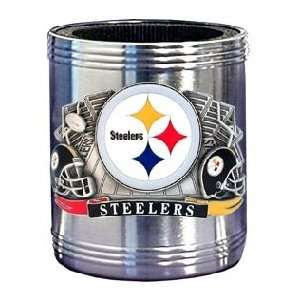   Steelers   NFL Stainless Steel Beverage Can Cooler