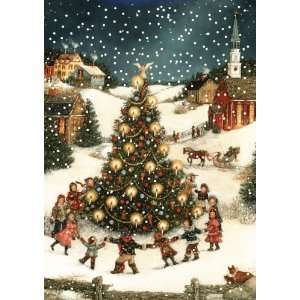  Marian Heath Boxed Christmas Cards, O Tannenbaum, 15 Count 
