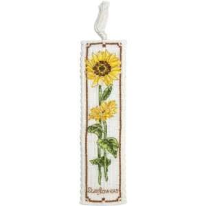  Sunflower Bookmark   Cross Stitch Kit