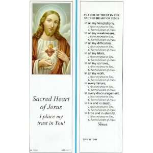  Sacred Heart of Jesus Bookmark