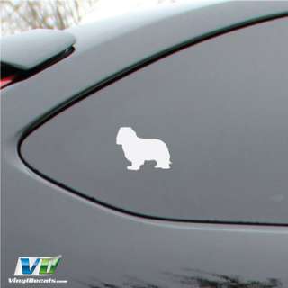 Cavalier King Charles Spaniel Dog Vinyl Decal Sticker Car Window Wall 