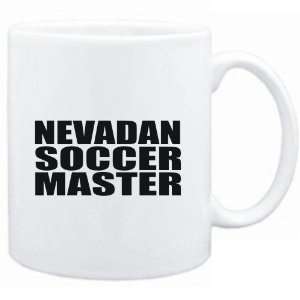  Mug White  Nevadan SOCCER MASTER  Usa States Sports 