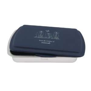 Personalized Cake Pan & Lid, 9x13 Navy Blue by Thats My Pan  