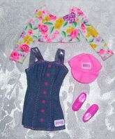 RARE Barbie BONGO Jean Clothes #3356 1992 NEW & Mint  