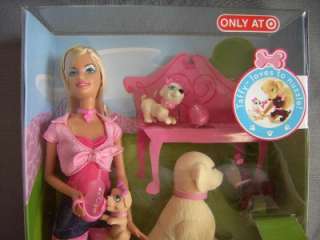 Barbie Doll & Taffy Dog & Puppies Target Exclusive  
