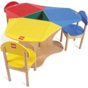  3 SEAT PLAY TABLE WITHOUT BRICKS Toys & Games
