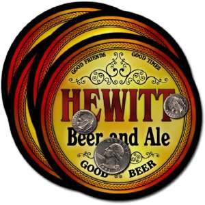  Hewitt, TX Beer & Ale Coasters   4pk 