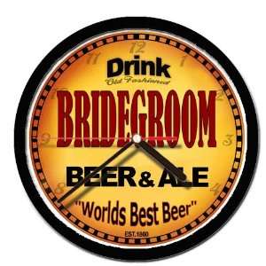  BRIDEGROOM beer and ale cerveza wall clock Everything 