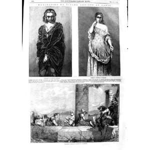   1846 HAMLET OHPELIA CALABRIAN BRIGANDS PARIS FINE ART