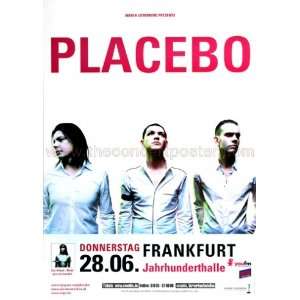  Placebo Meds 2007   CONCERT POSTER from GERMANY