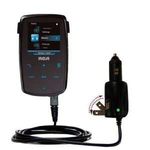 Car and Home 2 in 1 Combo Charger for the RCA M3904 Lyra Digital Media 