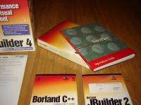 BORLAND C++ BUILDER 4 PROFESSIONAL W/C++ 5.02 JBUILDER 2 BOOKS SEALED 