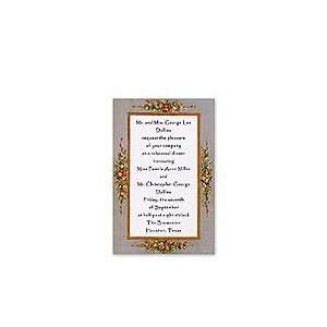  Broach Grey Wedding Invitations