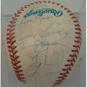 Signed Mark McGwire Baseball   1992 AS Team 26  Sports 
