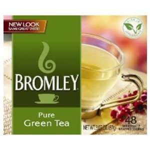 Bromley Pure Green Tea 48 ct  Grocery & Gourmet Food