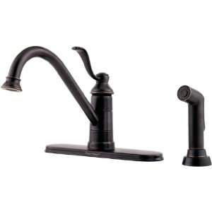  Price Pfister T34 4PY0 One Handle Kitchen Faucet with 