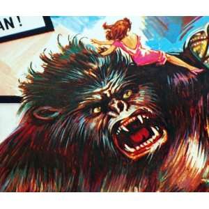  King Kong, Belgium Movie Poster 1960 