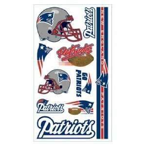  New England Patriots Tattoo Sheet