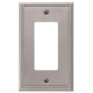   Creative Accents Brushed Nickel Wall Plate (3117BN)