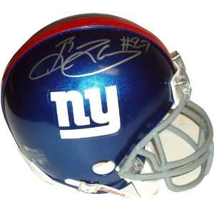  Brandon Jacobs Autographed NY Giants Mini Helmet 