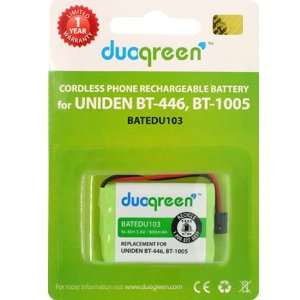  Duogreen Cordless Telephone Battery for Uniden BT 446, BT 