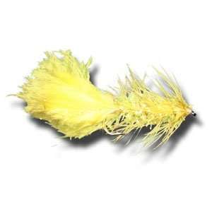 Krystal Bugger   Yellow Fly Fishing Fly