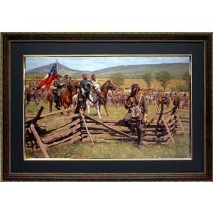 Stonewall Jackson The Prince and the Professor Framed Print By 