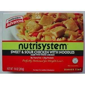 Nutrisystem Advanced SWEET & SOUR CHICKEN with NOODLES 10 oz. (Pack of 