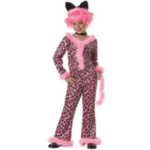  Childs Pink Sassy Cat Costume (SizeSmall 6 8) Toys 
