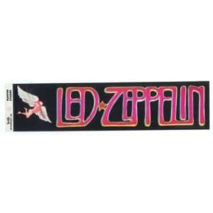  Led Zeppelin Swan Song Rare Vintage Licensed Bumper 