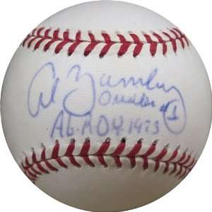 Al Bumbry Orioles #1, AL ROY 1973 Autographed/Hand Signed Baseball