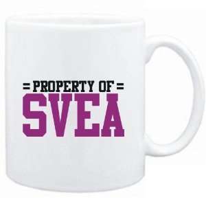    Mug White  Property of Svea  Female Names