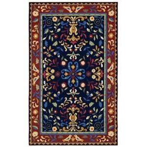  Capel 6040 450 Amish Country Navy Contemporary Rug Size 5 
