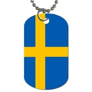 Sweden Flag Dog Tag