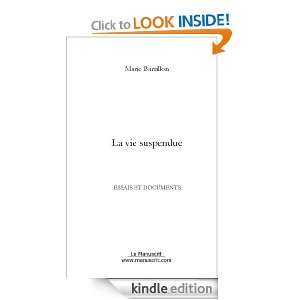 La vie suspendue (French Edition) Marie BARRILLON  Kindle 