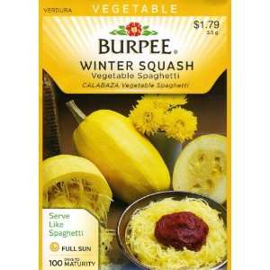  Burpee 64725 Squash, Winter Vegetable Spaghetti Seed 