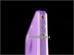 Super Ultra Thin 0.35mm 3.5g Purple Case for iPhone 4  