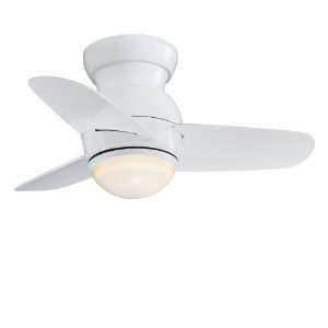  Blade 26 Flush Mount Ceiling Fan with Blades and Integrated 1 Home