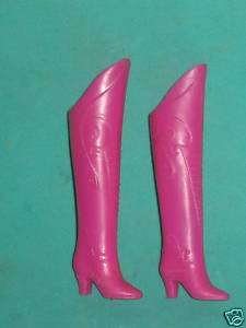 HOT PINK SUPER HERO BOOTS FOR BARBIE  