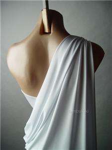 GRECIAN Goddess Strapless OR One Shoulder Dress M/L  