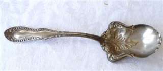 Antique Silver Plate, Beautiful Fruit Serving Spoon  