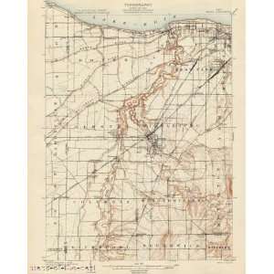  USGS TOPO MAP BEREA QUAD OHIO (OH) 1904
