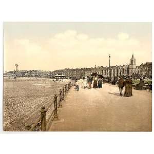    Parade looking east,Morecambe,England,1890s