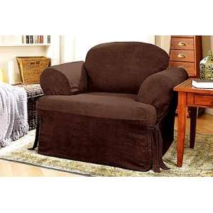  Sure Fit 0 47293 Soft Suede Chair Slipcover (T  Cushion 