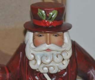 Enesco Jim Shore Father Christmas British Santa Figurine 4017649 