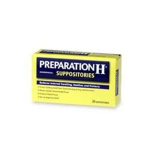  Preparation H Suppositories Size 24 Health & Personal 