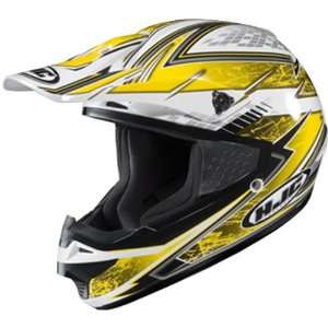  HJC Helmet Motocross Cs Mx Blizzard Yellow XS Automotive